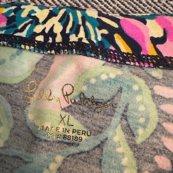 LILLY PULITZER - Aleah Boatneck Long-sleeved Floral Shirt - Picture 4 of 4